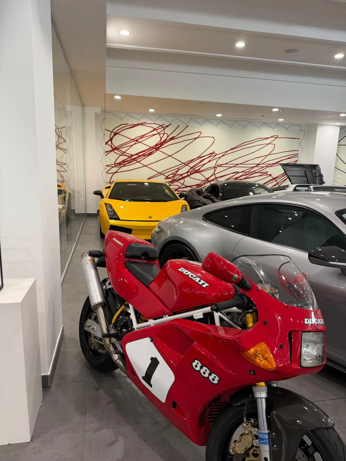 Ducati 888 rouge